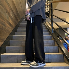 抖音品质潮流新款按扣简约宽松休闲卫裤B315-K24042-P55控68，男装休闲裤，电商B315