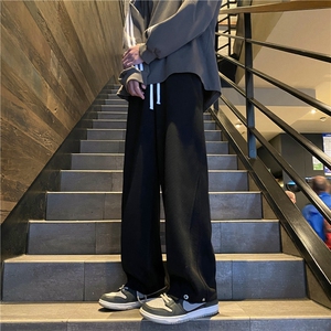 抖音品质潮流新款按扣简约宽松休闲卫裤B315-K24042-P55控68图片