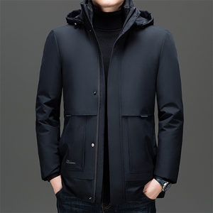 羽绒服中年男士2026年冬季加厚保暖三合一可拆卸商务休闲外套男款图片