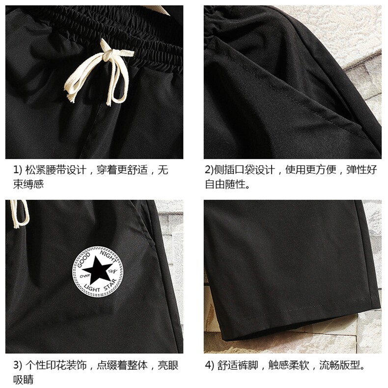 DK39008-P15港风休闲短裤男士大码运动五分裤男中裤男马裤砖墙,男装休闲裤,电商A040A