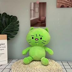 威威毛绒玩具 焦虑色