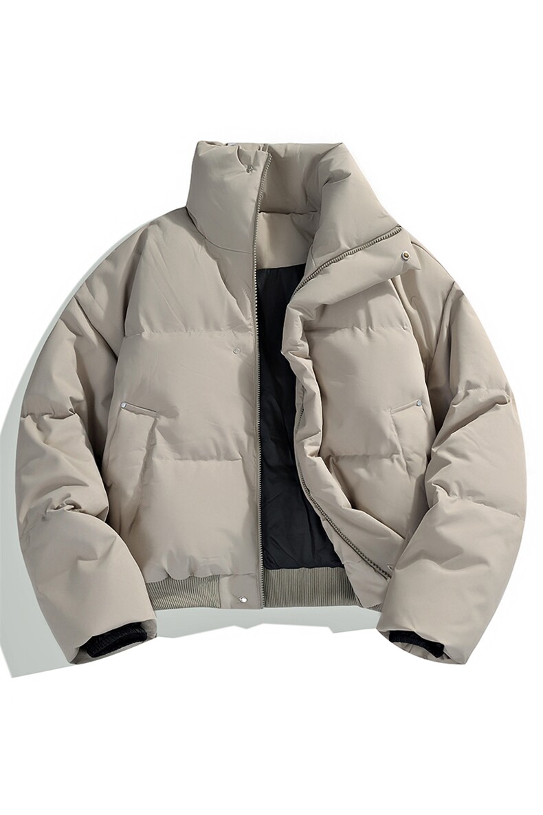 冬季clean纯色棉服潮流中性加厚短款棉衣HZ8816-特P68不议价,男装棉衣,星座610B-1