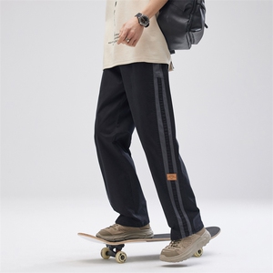 阔腿裤男2025新款夏季高街美式复古慵懒舒适百搭休闲裤DY5035-P67图片