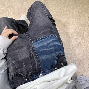 美式牛仔裤男款秋季长裤潮 Y9084 P50图片