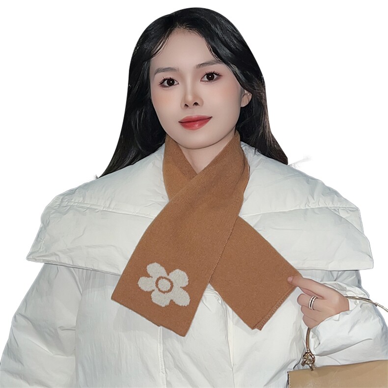 春秋冬季新款围巾/丝巾韩版百搭气质款羊毛围巾围脖,饰品围巾,朝思羊绒