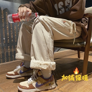 冬天加绒加厚防水羊羔绒休闲裤KK377特P55,倩碧冬天搭配图片