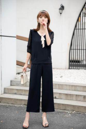 时尚裤套装，女装职业装，英利伊人