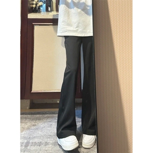 XK33LL-P33  cleanfit美式微喇西裤男宽松直筒弯刀休闲裤图片