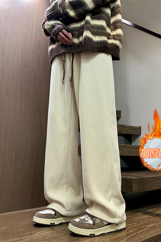 XZ616冬季新款雪尼尔加绒加厚新提花面料休闲裤TY977P65控78,男装休闲裤,星座512A（原616）