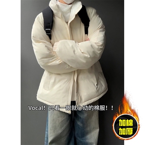 现货高品质美式高街冬季重磅三防加绒加厚羽绒棉衣厚外套棉服图片