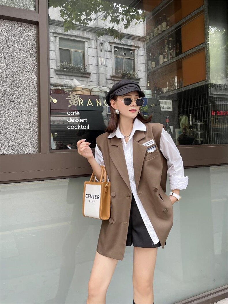 秋季西装马甲新款，女装西装，巴黎魅影
