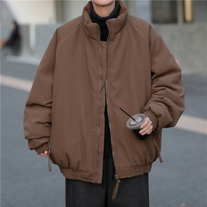 DM9050-P82新款2025男士百搭加厚灯芯绒痞帅高级感男士棉服外套男,卡卡气质韩系穿搭图片
