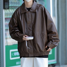 春季新款简约高质量夹克男百搭长袖外套潮JK9274-P70，男装夹克，星座308B-2