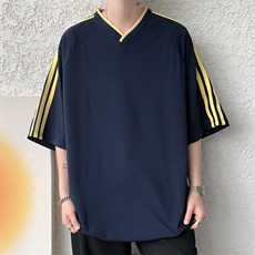 短袖男夏季新款港风宽松体恤上衣T8217-P28，男装T恤，星座214-3