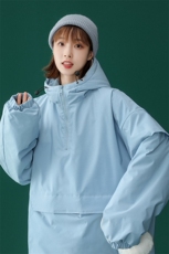 @中性风冬季bf街头棉服套头连帽棉袄宽松棉衣A125-Y270-P100，男装棉衣，电商A125