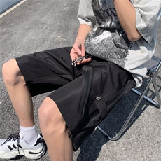 直筒男休闲裤工装裤宽松型青春流行潮五分裤时尚潮牌DH930-P35，男装休闲裤，星座1109-3