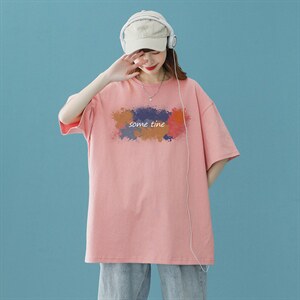中性女模 夏季短袖T恤414-3，ZT518-P25图片