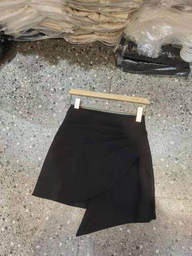 2021年秋季新品不规则时尚Ａ字裙显瘦百搭高腰短裙，其它，L·H·X