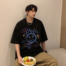 麂皮绒短袖t恤男大码半袖男JD82180-P25，男装T恤，电商A040