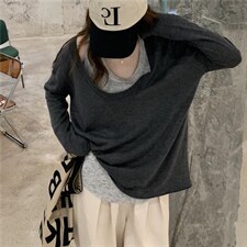 两件套毛衣，女装针织衫/毛衣，XTZ style