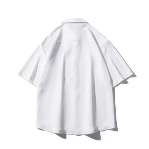 1小熊短袖衬衫男+短裤大码M-5XL套装92%聚酯纤维8%氨纶TZ77059P70图片