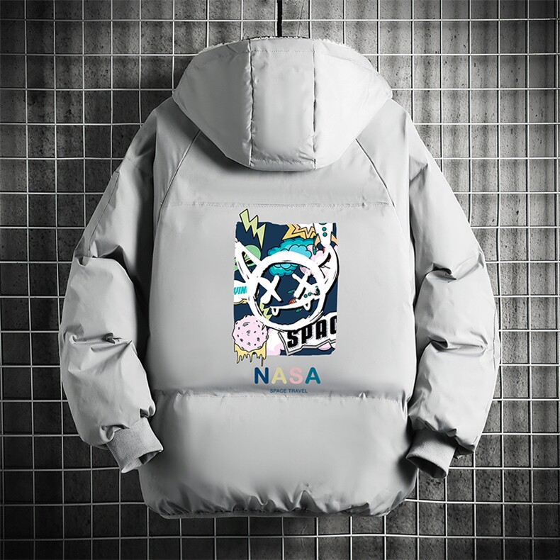 控128加绒面包服男大码羊羔毛衣男MY16275-P100图片