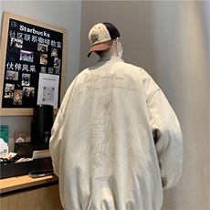 美式棒球服外套男秋冬季2024新款设计感小众高街潮牌Y6611-P88，男装夹克，星座1109-3