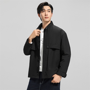 无影墙  轻奢秋季新款工装休闲立领夹克外套痞帅外衣男JK122-P108图片