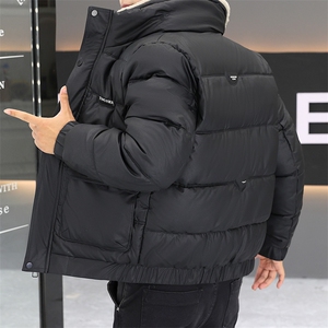 冬季加厚棉衣男休闲时尚皮棉衣防水潮流皮衣棉服M836-P115图片