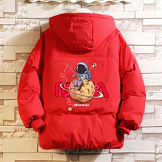 控128加绒面包服男大码羊羔毛衣男MY16287-P100，男装棉衣，电商A040A