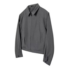 复古垫肩西装夹克男小众设计高级感拉链短款外套网图XY6620-P65有，男装夹克，星座302B