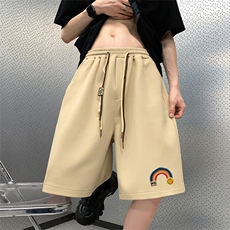 已注册菠萝格抖音直播得物高品质宽松男中裤五分短裤K079P35控48，男装牛仔裤，电商C408(原B339-1)