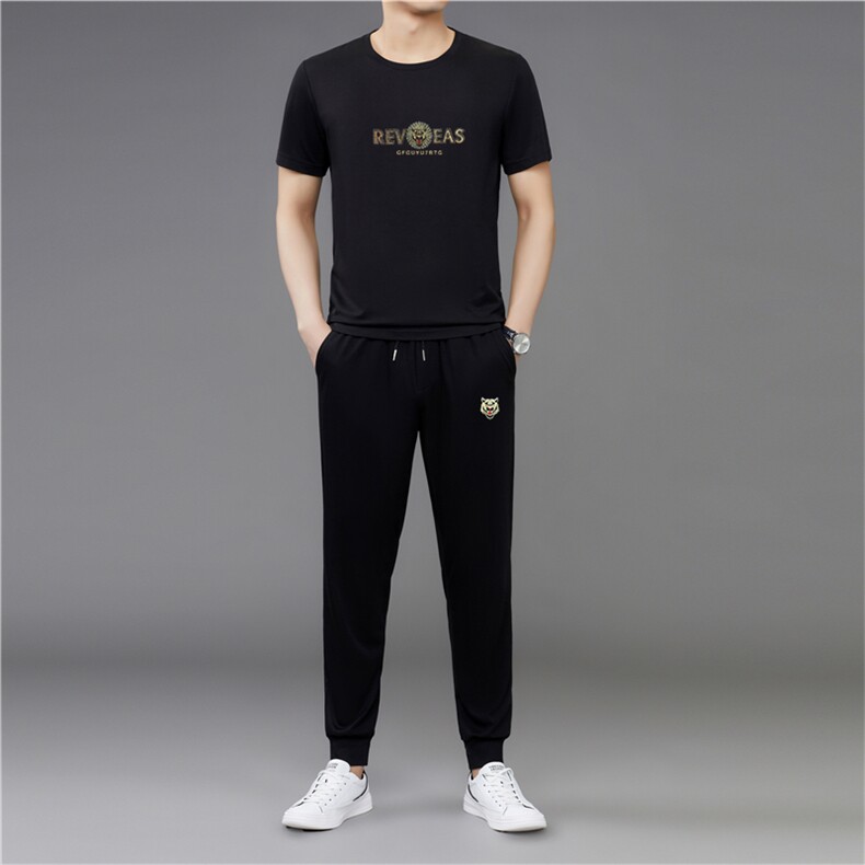 衣服男夏装短袖套装夏天T恤男士套装夏季潮流休闲运动套装,男装休闲套装,电商B212（原钱塘6029）