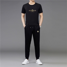 衣服男夏装短袖套装夏天T恤男士套装夏季潮流休闲运动套装，男装休闲套装，电商B212（原钱塘6029）