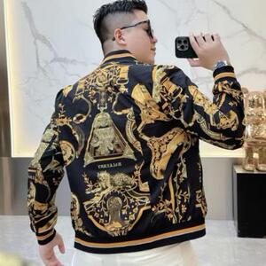 (网络图慎用有大货)潮牌休闲花色夹克欧货外套  313B-JK2545-P110图片