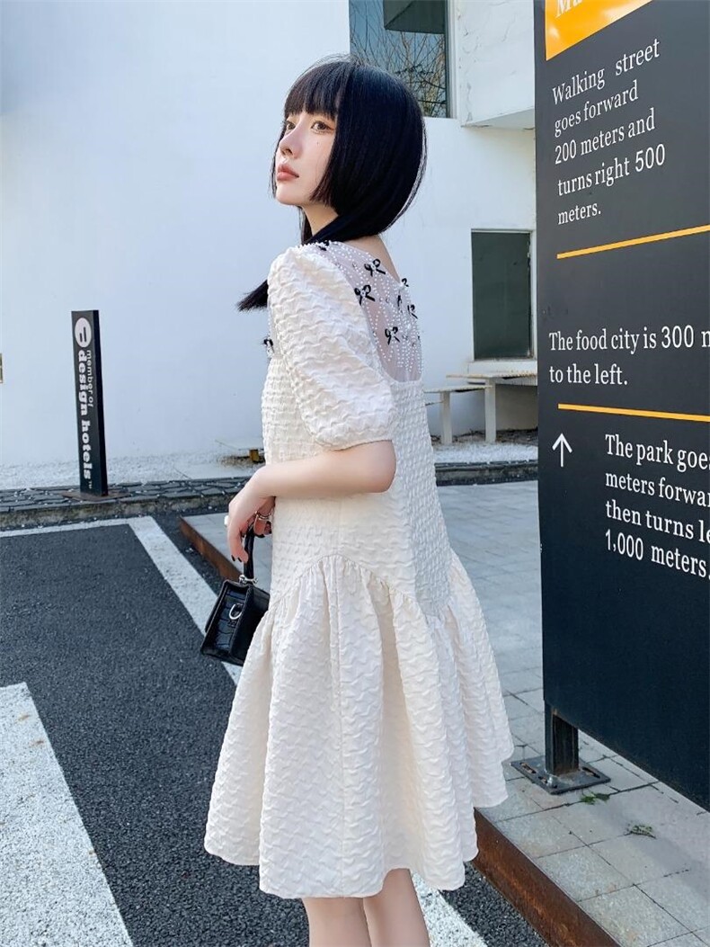 2022年，夏季连衣裙，设计，从新开始，潮你而来。，女装连衣裙，非布可衣