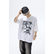 纯棉T恤设计感短袖原创小众运动T恤美式日系T1016-1T334P32K59，女装T恤，星座1016-1（原电商B408-1）