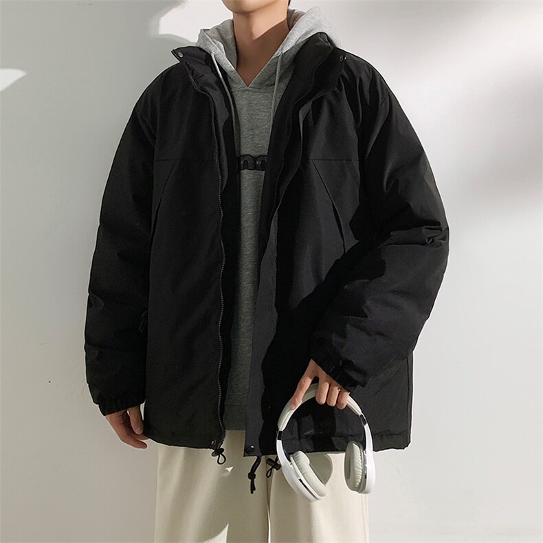 港风2026新品冬季宽松情侣装棉衣棉服冬装加厚外套M8586-P90,男装棉衣,星座717