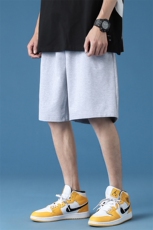 2023夏季新款简约休闲短裤男士薄款纯色运动风五分裤K140-特P16，男装休闲裤，电商A441-1