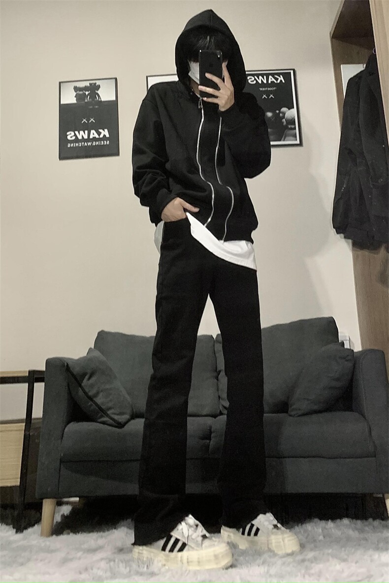 主推货足渐变修身大码微喇毛边牛仔裤K860-K861-K866-P50,男装牛仔裤,星座205