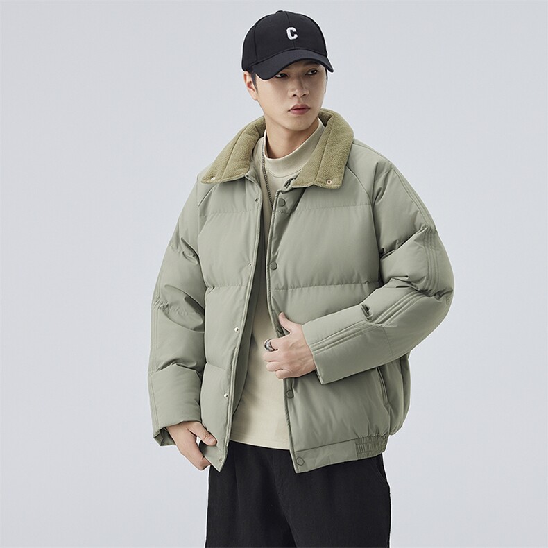 棉衣男宽松面包服防风防水加厚棉袄DSA157B-M8835-特P78图片