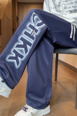 ！2025秋冬新款男士百搭卫裤学生直筒裤WK2056特P38加绒48，男装休闲裤，电商B220