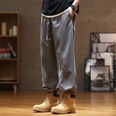 休闲裤潮流前线日系夏季新款男士休闲裤卫裤CK2322-P50，男装休闲裤，星座717