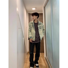 JK8887-P57美式高街vibe牛仔外套，男装工装外套，电商B323A