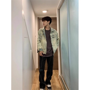 JK8887-P57 美式高街vibe牛仔外套图片