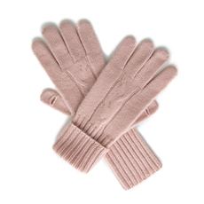 2025年新款百搭女士双股加厚保暖时尚百搭分指手套，手套，轩妮羊绒