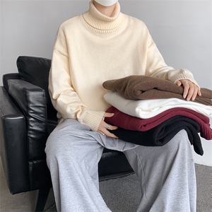 8XL-M 神款搭配！！！特大码高领毛衣男打底衫百搭内搭MY1214P45图片
