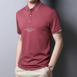 polo衫男2023夏季新款棉质翻领夏季潮流衣服时尚男士POLO男装,男装T恤,电商B212（原钱塘6029）
