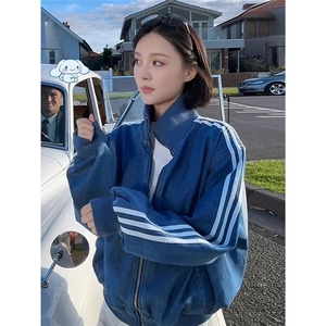 立领棒球服外套2025春季新款小个子休闲夹克开衫上衣潮JK4506图片