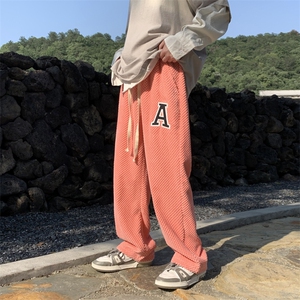 潮牌舒适青春百搭玉米粒休闲长裤 227-2*C530*P50控68图片